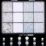 Nail Decoration - Rhinestone Box