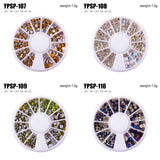 Nail Decoration - Rhinestone Wheel