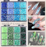 Nail Decoration - Rhinestone Box