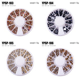 Nail Decoration - Rhinestone Wheel