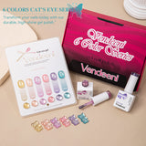 Vendeeni - UV Gel Polish - TPO/HEMA FREE - Cat Eye Series - 03