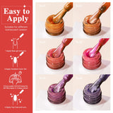 Vendeeni - UV Gel Polish - TPO/HEMA FREE - Cat Eye Series - 01