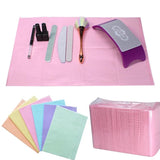 Disposable Multi-Purpose Beauty Pad Paper- 125pcs - Pink