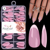 Almond - Medium - French Press On Nail Tips - 120pcs