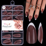 Almond - Medium - French Press On Nail Tips - 120pcs
