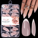Almond - Medium - French Press On Nail Tips - 120pcs