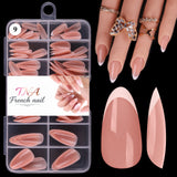 Almond - Medium - French Press On Nail Tips - 120pcs