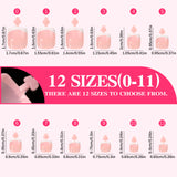 Toe - French Press On Toe Tips - 120pcs