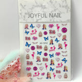 Nail Sticker - Barbie - (JO-1512)