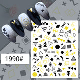 Nail Stickers - 1990