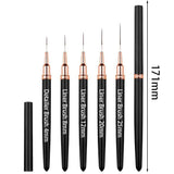 Drawing / Striping Brush - Black - Single