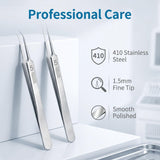 Tweezer - Precision - Stainless Steel - 1pcs