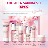 Sadoer - Collagen Sakura - Travel 6pcs Set