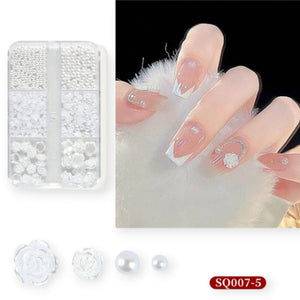 Nail Decoration - Pearl Mix Shapes - 05