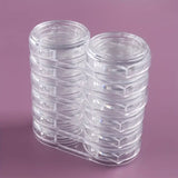 Empty Clear Rotate Container - 6 x 2 pcs