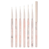 Striping Brush With Lid - Smoke Pink