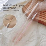 Striping Brush With Lid - Smoke Pink