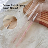 Striping Brush With Lid - Smoke Pink