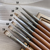 Sandalwood Manicure Brush