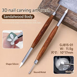 3D Nail Carving Art Brush