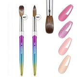 Kolinsky - Acrylic Brush - 30% Sable Hair With Lid