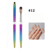 Kolinsky - Acrylic Brush - 30% Sable Hair With Lid