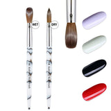 Kolinsky - Acrylic Brush - 70% Sable Hair
