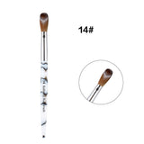 Kolinsky - Acrylic Brush - 70% Sable Hair