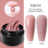 Builder UV Gel / Nail Extension - Solid Nail Gel - Non-stick