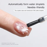 3D Water Drop & Crystal UV Gel Top Coat - Set