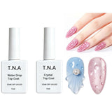 3D Water Drop & Crystal UV Gel Top Coat - Set