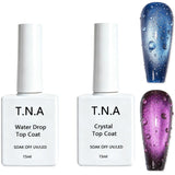 3D Water Drop & Crystal UV Gel Top Coat - Set
