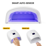 Cordless Rechargeable - UV LED Light / Lamp 66W - White