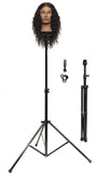 Mannequin Head Wig Tripod Stand