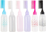 Hair Dyeing Comb Applicator Bottle
