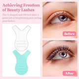 Eyelash Y-Shape Brush - 10pcs