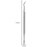 2-in-1 Stainless Steel Tool for Ingrown Nails - Nail Cleaner & Dead Skin Fork