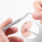 2-in-1 Stainless Steel Tool for Ingrown Nails - Nail Cleaner & Dead Skin Fork