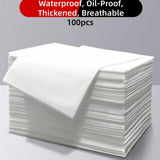 Disposable Non-Woven Bed Sheets - 100 Sheets - 180 × 80cm