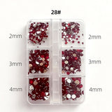 Nail Decoration - Rhinestone 6 Grit Box