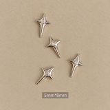 Star Rhinestone Nail Charms - 5pcs