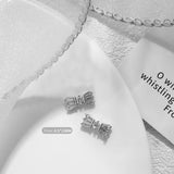 Rhinestone Bow Nail Charms - 07 - 2pcs