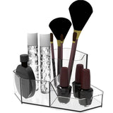 Organizer - Clear Brush, File and Polish Stand