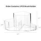 Organizer - Clear Brush, File and Polish Stand