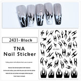 Flame Nail Stickers - JO-2430 / JO-2431