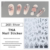 Flame Nail Stickers - JO-2430 / JO-2431