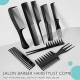 Hair Comb Set - 8pcs