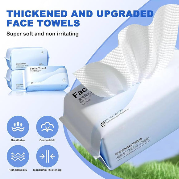 Facial Cleaning Towel - 50pcs