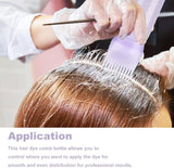 Hair Dyeing Comb Applicator Bottle