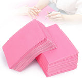 Disposable Multi-Purpose Beauty Pad Paper- 125pcs - Pink